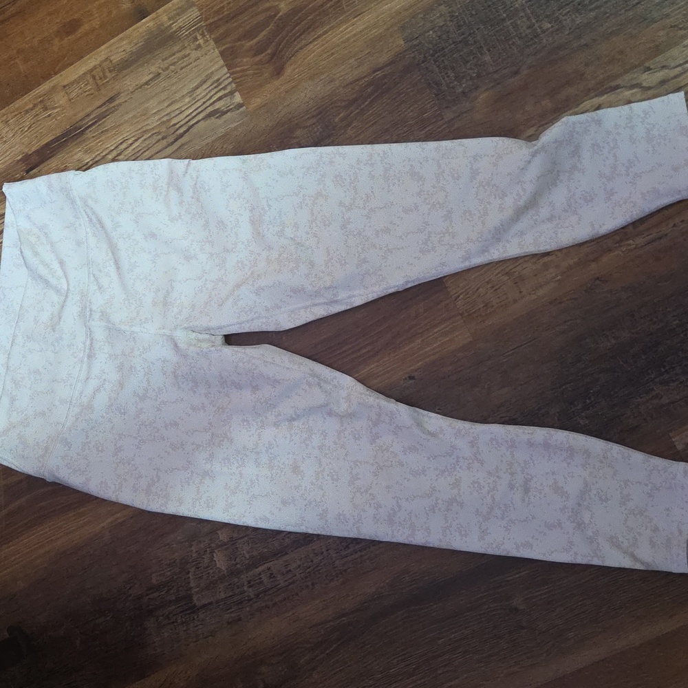 Fabletics Cream Leggings